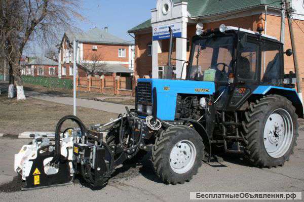 Навесная дорожная фреза PL 45.20 на трактор МТЗ