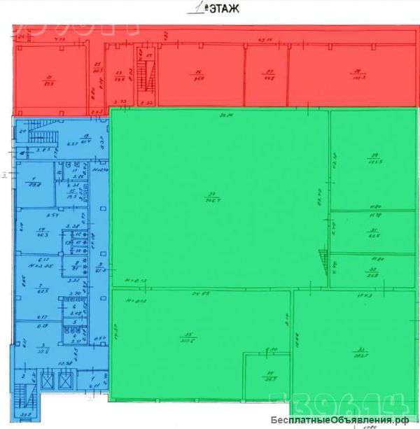 Производственный блок 1616 м2