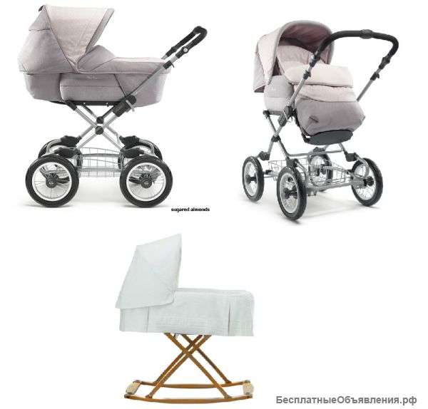 Коляску-трансформер Silver Cross Sleepover Deluxe Classic