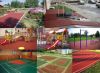 Укладка покрытий на основе резиновой крошки
