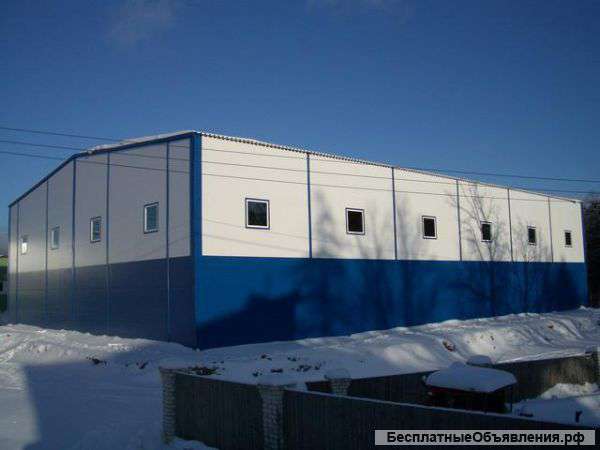 Ангары от 1000 руб. за 1м2