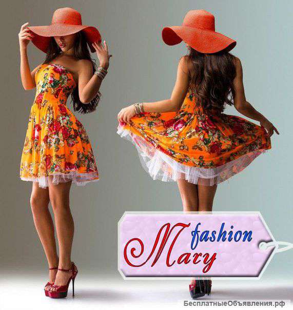 Воздушное летнее платье