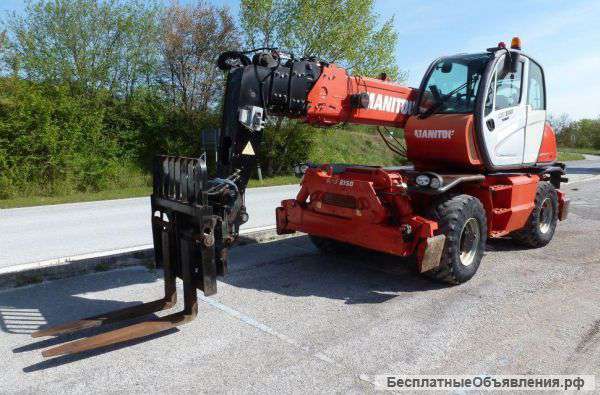 Телескопический погрузчик с поворотной башней Manitou MRT 2150