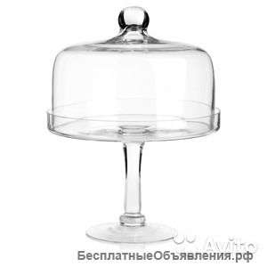 Тортовница из стекла