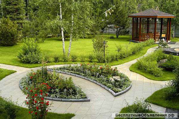 Благоустройство загородных участков в Москве