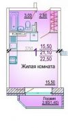Уютная квартира - студия в готовом доме