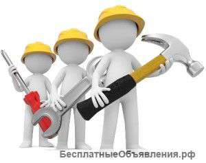 Услуги землекопов, разнорабочих и подсобников