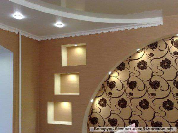 Качественная оклейка обоями с предварительной подготовкой