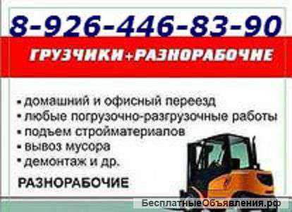 Разнорабочие русские Рф, Любое направление