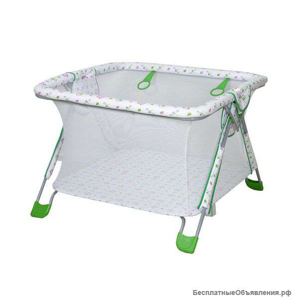 Манеж Фея Книжка Экстра зеленый
