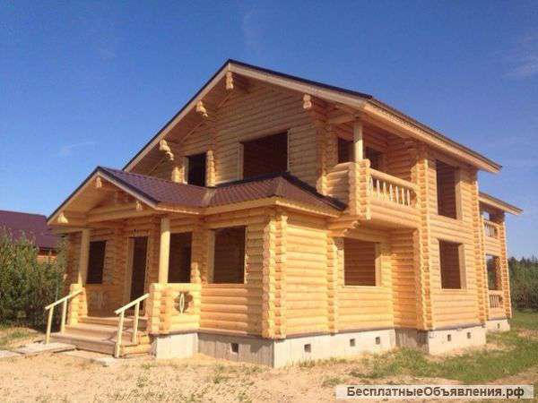 Изготовление домов бань беседок