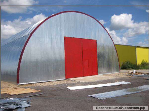 Ангары каркасные быстровозводимые