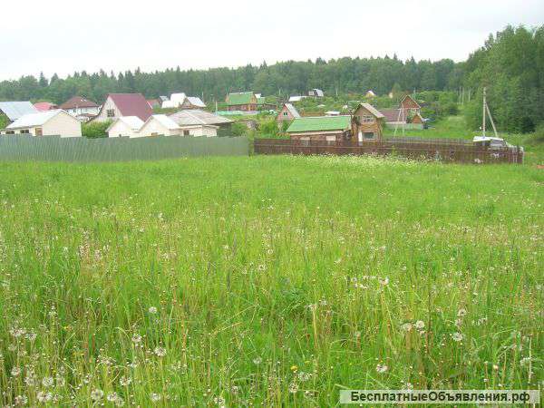 Участок 10 соток в Истринском районе