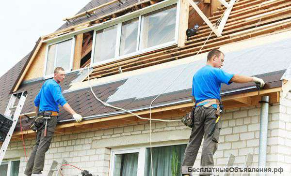 Строительство крыши. Кровельные услуги