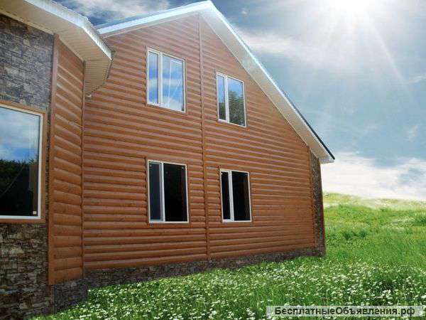 Виниловый сайдинг HOLZPLAST, цокольный сайдинг