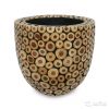Кашпо Nobilis Marco Wood Laces Bowl Медовое