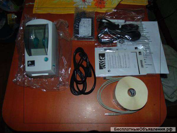 Термопринтер Zebra LP 2824 новый