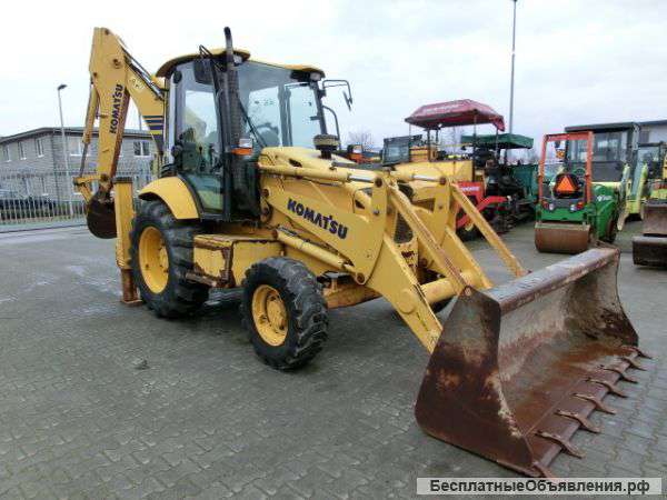 Экскаватор-погрузчик Komatsu WB93 R-5