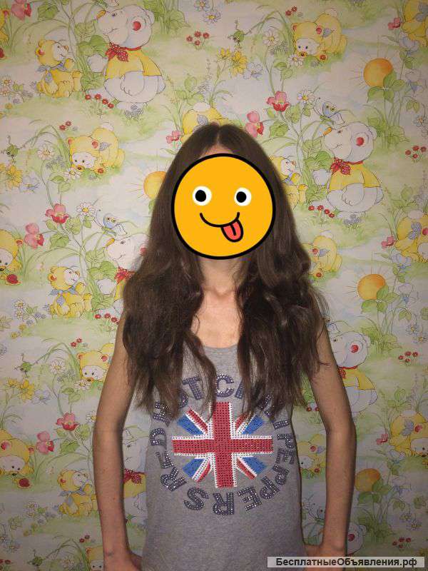 Волосы на заколках