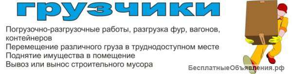 Свой автопарк+услуги грузчиков
