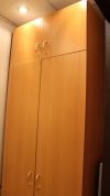 Платяной шкаф из ИКЕА с антресолью
