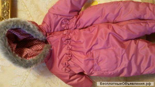 Комбинезон на девочку 0-3 месяцев
