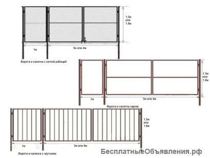 Ворота и калитки