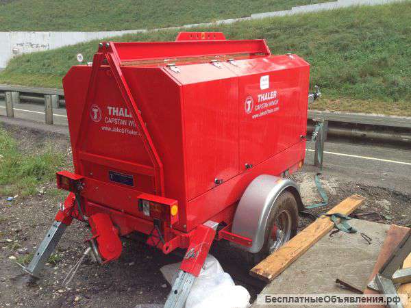 Аренда лебёдок для прокладки кабельных линий