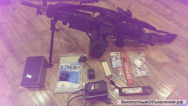 Страйкбольный пулемет M249 PARA