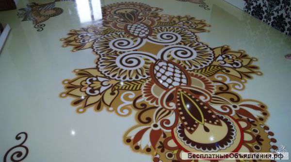 Наливные 3д полы, трехмерное изображение