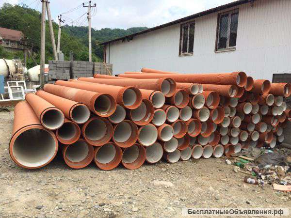 Трубы гофрированные Корсис