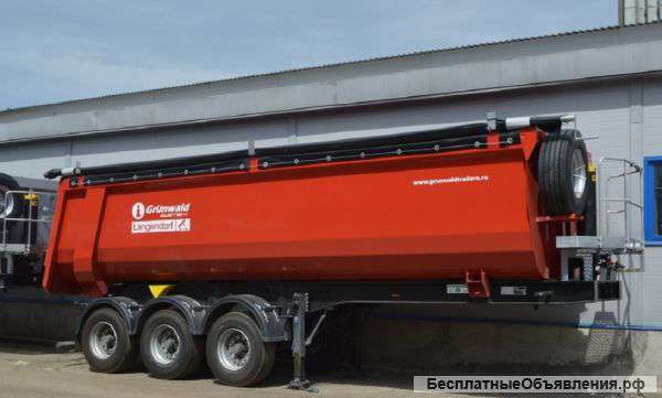 Новый самосвальный полуприцеп Grunwald V=31m3