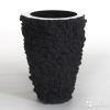 Кашпо vase buoy lava black, D52xH70