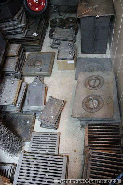 Печное и декоративное литье в ассортименте