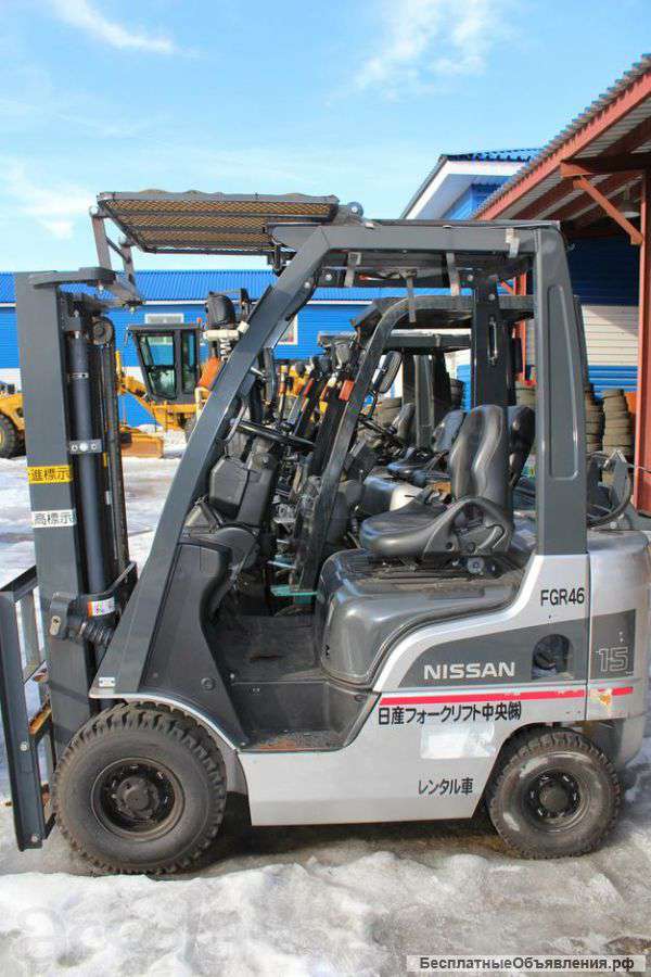 Погрузчик бензиновый Nissan P1f1a15d газ