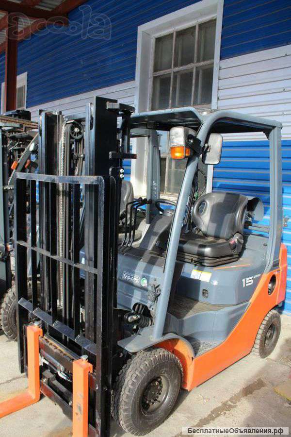 Вилочный автопогрузчик Toyota бензин 02-8FG15