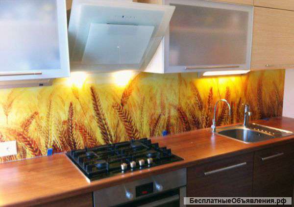 Кухонные фартуки, скинали, витражи