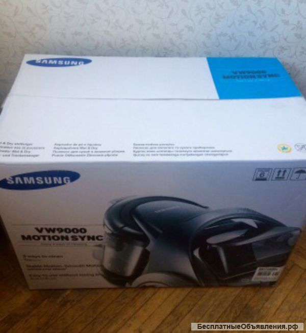 Новый Моющий пылесос Samsung VW9000 Motion Sync