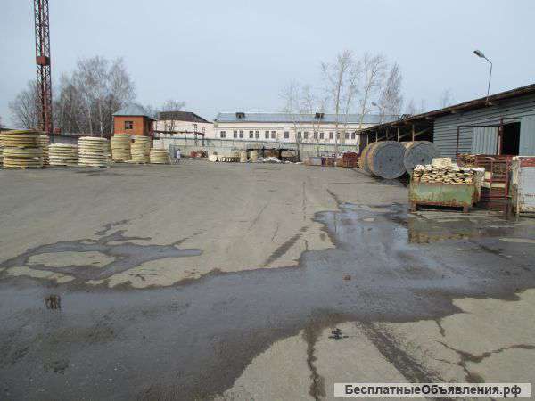 Земельный участок 5869 кв.м. с объектами недвижимости