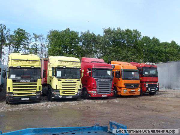 Седельные тягачи и прицепы