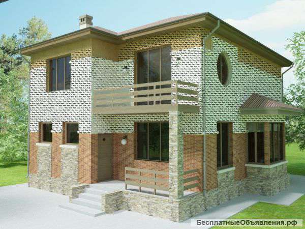 Каркас дома 180м2