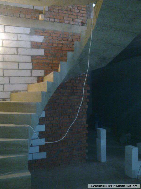 Лестницы из бетона