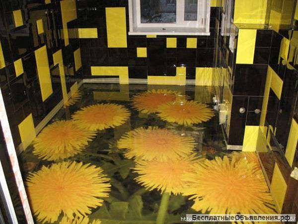 Наливные 3д полы