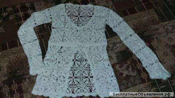 Сарафан и две кофточки вязанные крючком