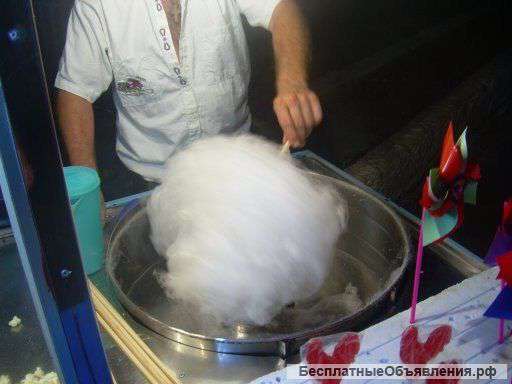 Сладкая сахарная вата на Ваш праздник