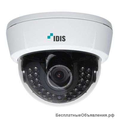 HD DirectIP™ купольная видеокамера для установки внутри помещений IDIS DC-D1122R