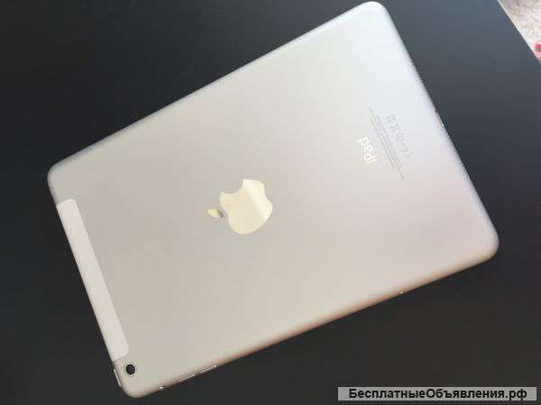 Apple iPad mini Wi-Fi + Cellular 64Gb White, модель А1455