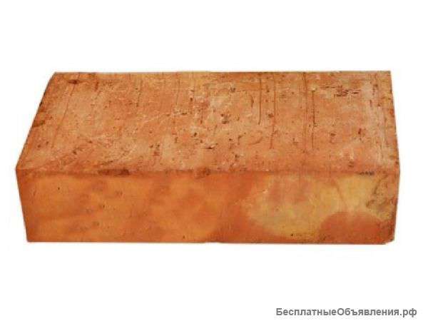 Кирпич полнотелый строительный. Пластичной формовки.