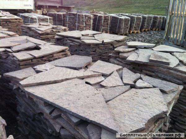 Плитняк "Лемезит" (Бордо), Златолит прямо с карьера