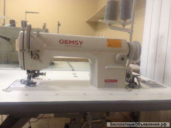 Швейная прямострочная машина (С обрезкой края материала)